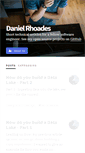 Mobile Screenshot of danielrhoades.com